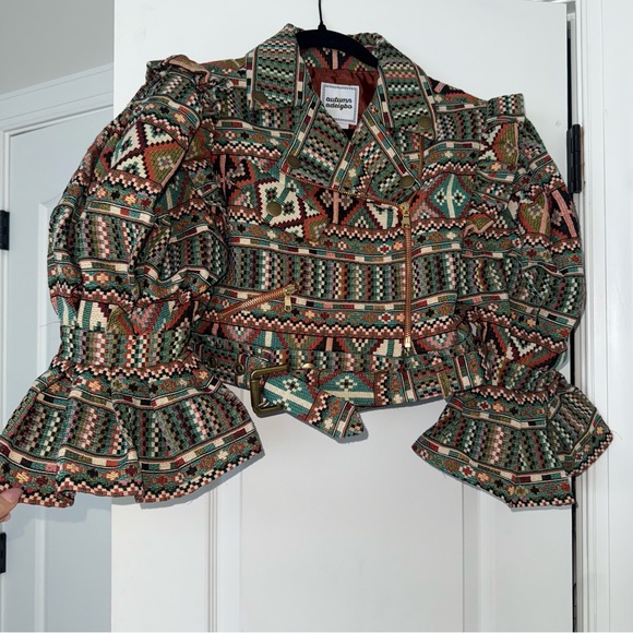 Autumn Adeigbo Cropped Jacket - Picture 2 of 5